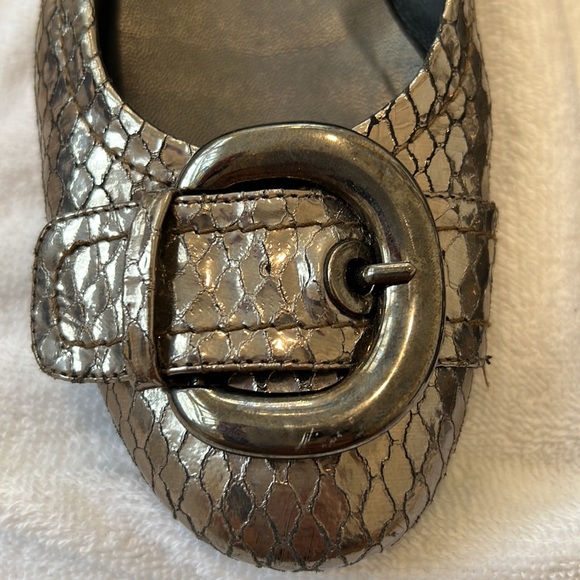 EUC Stuart Weitzman Buckle Flats - Picture 2 of 6